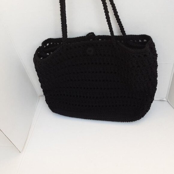 Handmade 100% Cotton Crochet Tote Bag New - Picture 10 of 10